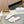 CHLOÉ HLOE MARCIE SLIDE IN WHITE CALFSKIN WITH GOLD HARDWARE