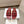 CD 25 letter hollow flat sandals red calfskin 396104