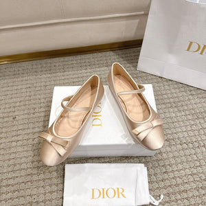CD Lovely-D Raso Nero Ballerina Nude Sheepskin 502332