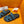 chypre sandal blue celeste suede calfksin