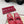 GG BALLET FLAT CREMISON HORIZONTAL STRAPS LAMBS PELLE