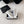 CC Low Sneaker 35mm White Grey Textile Fabric And Lambskin