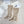 CD Naughtily-D Heeled High Boots Beige Transparent Mesh Roses Embroidery And Suede