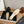 Celine 25 Ballet Flat Black Blend Knitted Wool 541479