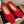 Celine 25 Ballerine Rouge Mélange Laine Tricotée 541481