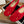 Celine 25 Ballerine Rouge Mélange Laine Tricotée 541481