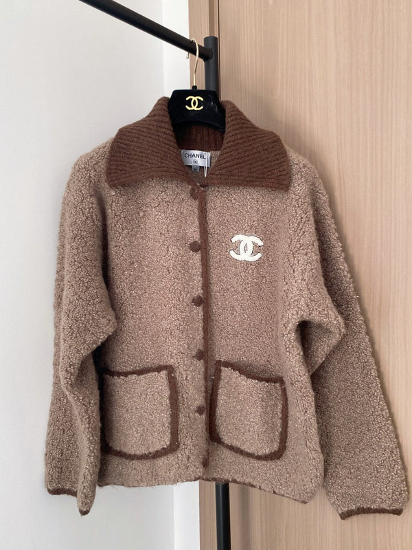 Chanel 2025 Cardigan Laine Marron