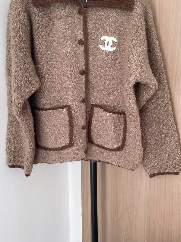 Chanel 2025 Cardigan Laine Marron