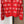 Miumiu 2025 V-neck Cardigan Red mix White Wool
