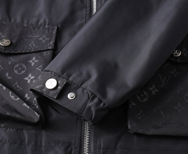 LV BLACK HOODED JACKET 238990