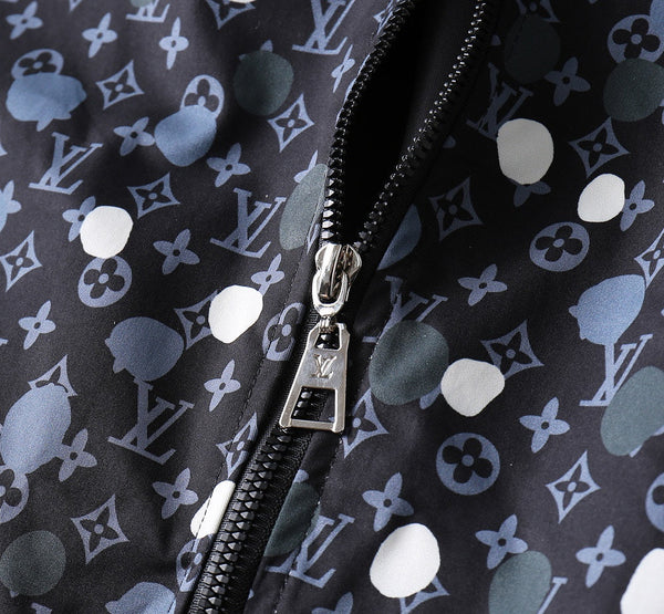 LV BLACK MONOGRAM HOODED JACKET 238997
