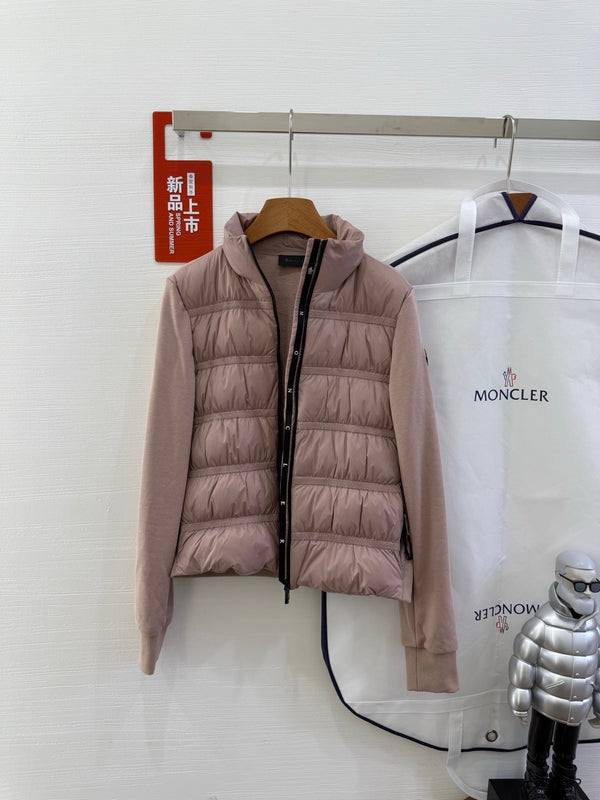 Moncler 25 Cardigan Pleated Polyamide 288478