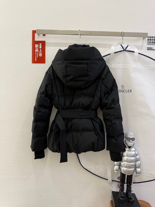 Moncler 25 Down Jacket Black Polyester 302711