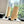 CC 25 Stivale Alto Beige Pelle di Vitello Grosgrain Nero 430337 