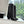 CC 25 High Boot Black Calfskin Grosgrain 430335