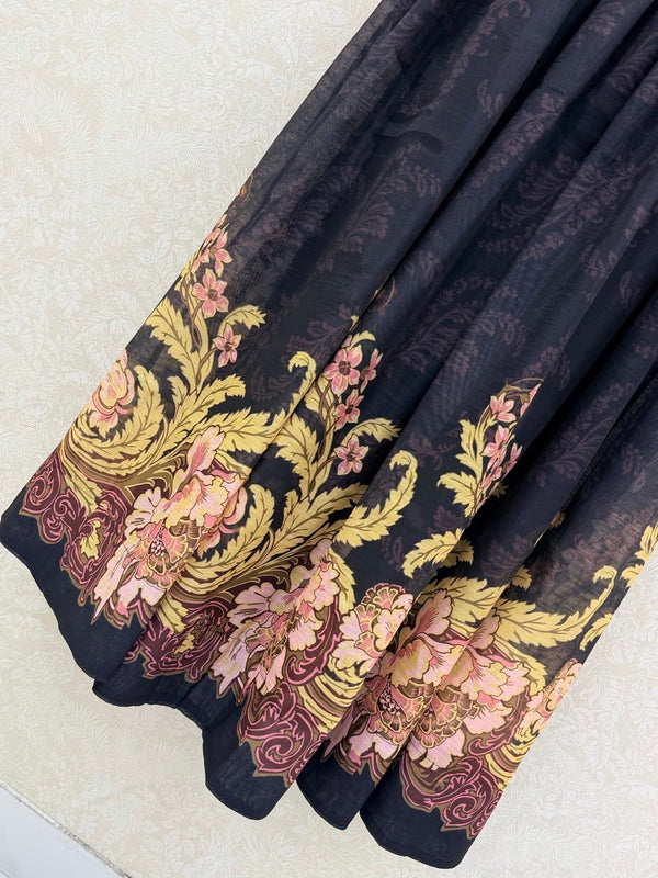 Robe Zimmermann Polly en coton noir Nouveau 347316