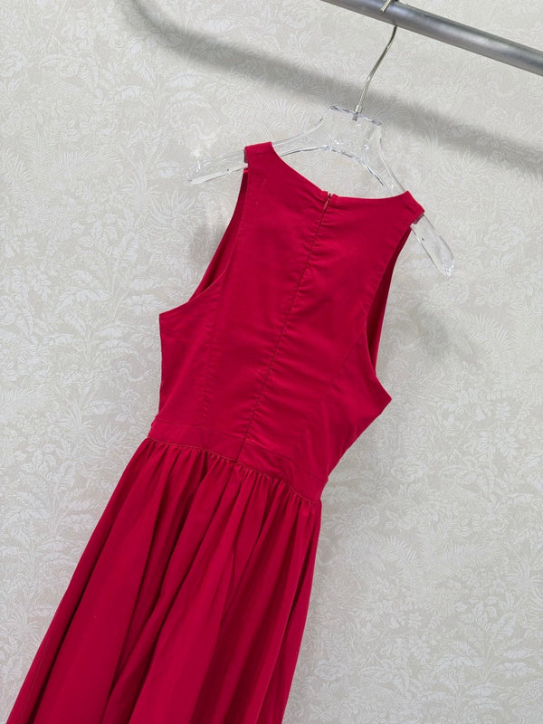 Zimmerma Tie-Up Vest Dress 353090