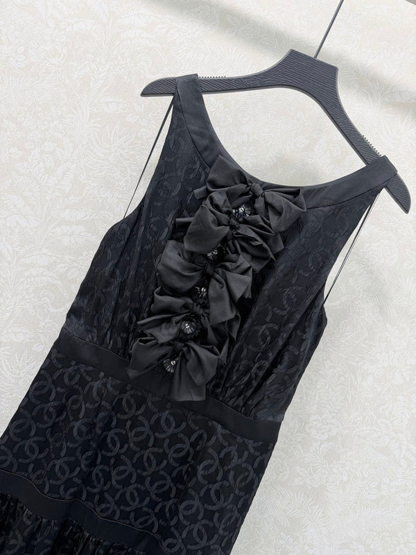 Robe CC Vest Jacquard Soie 353057