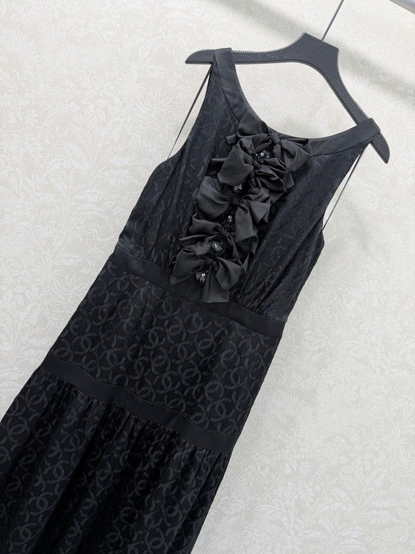 Robe CC Vest Jacquard Soie 353057