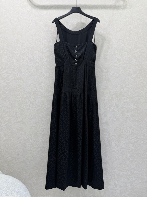 Robe CC Vest Jacquard Soie 353057