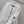 Veste en jean blanc CC 26s à col côtelé et rayures 353032