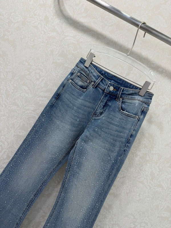 CC 26s Pantalon évasé en jean 353018