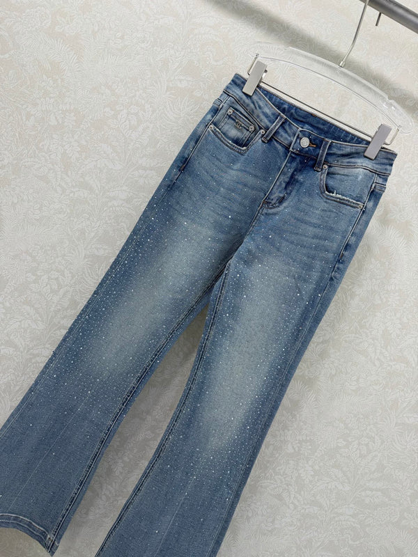CC 26s Pantalon évasé en jean 353018