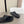 TR Slip-on Sandals Black Cowhide 872484