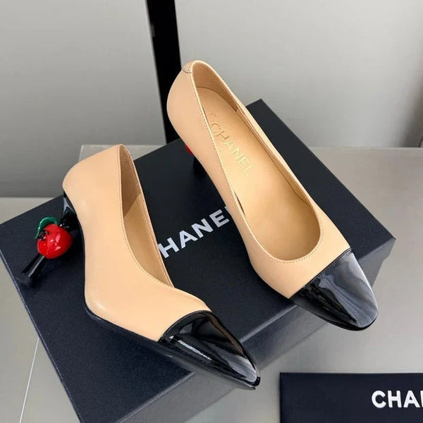 CC 2026 Little Red Apple Heel Pump 85mm Lambskin 929469