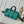 KEEPALL BANDOULIÈRE 25 IN GREEN MONOGRAM HERITAGE CANVAS