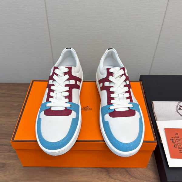 HM Join Sneaker White mix Multicolor Calfskin 213518