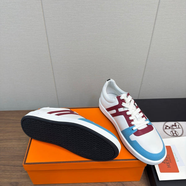 HM Join Sneaker White mix Multicolor Calfskin 213518