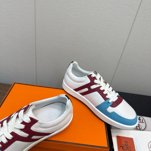 HM Join Sneaker White mix Multicolor Calfskin 213518
