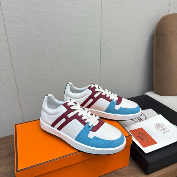 HM Join Sneaker White mix Multicolor Calfskin 213518