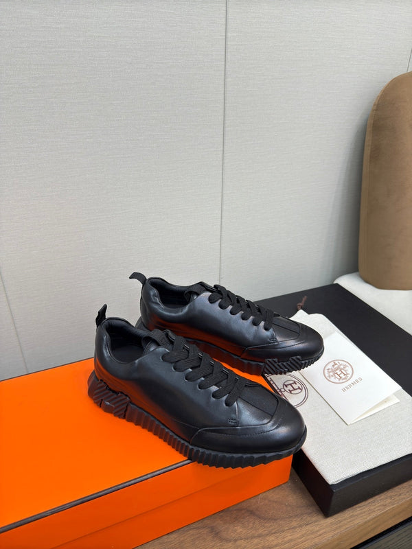 HM Bouncing Sneaker Black Calfskin 213522