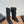 CC 25b Camellia Flower Long Boots 40mm Black Mesh & Frabic 429750