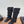 CC 25b Camellia Flower Long Boots 40mm Black Mesh & Frabic 429750
