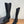 Chanel High Boot Black Suede 465607