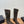 Chanel 25 Long Boot Brown Suede 465617