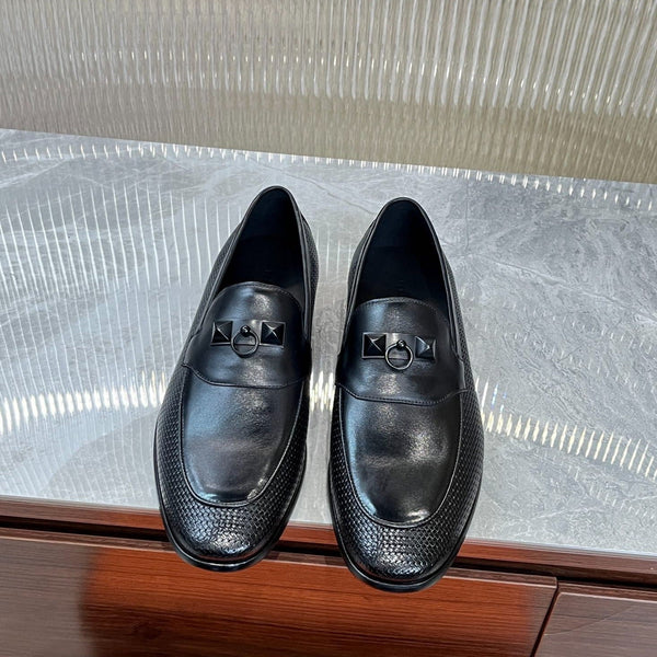 HM DESTIN LOAFER BLACK CALFSKIN