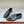 HM BLACK H-BUCKLE LOAFER BLACK CALFSKIN