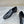 HM BLACK H-BUCKLE LOAFER BLACK CALFSKIN