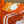 HM Brides de Gala au Fil de Soie Scarf 140x140cm Orange White Silk Cashmere 269487