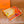 HM Les Roues de Phaeton Scarf 140x140cm Orange Yellow Silk Cashmere 269483