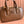 ARCADIE BAG 19 IN TAWNY BROWN SHINY CALFSKIN