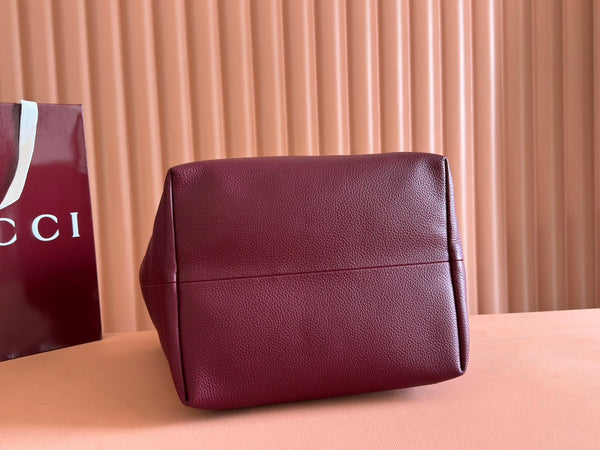 Borsa tote Gucci Totissima da 30 cm Rosso Ancora Pelle di vitello rossa 248125