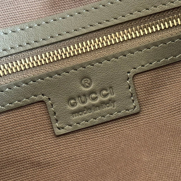 Gucci Beatrix Handbag 40 Dark Gray Suede 271934