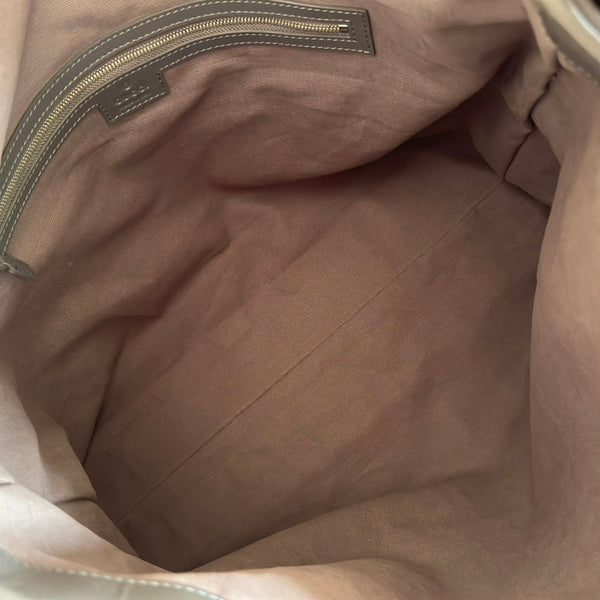 Gucci Beatrix Handbag 40 Dark Gray Suede 271934