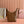Miu Leather Bucket Bag 23cm Brown Grain Cowhide