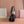 Miu Beau Semi-Circular Small Bowling Bag Black Leather